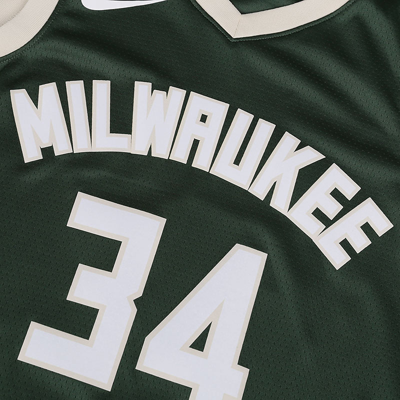 Мужская майка Nike NBA Giannis Antetokounmpo Icon Edition Swingman Jersey (864489-323)  - цена, описание, фото 3